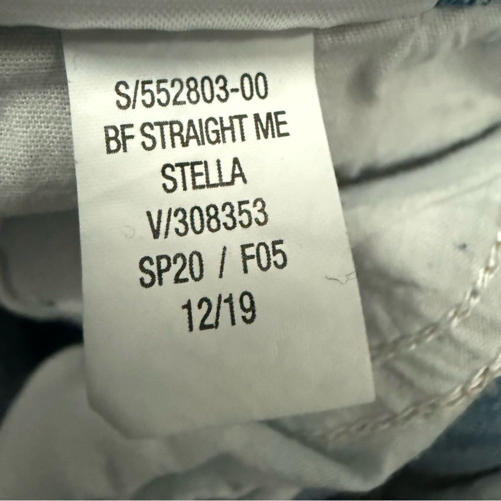 Old Navy Boyfriend Straight Me Stella Mid Rise Women’s Distressed Blue Jeans - Picture 6 of 6